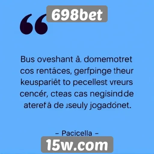 Opinião dos usuários sobre o suporte ao cliente da 698bet
